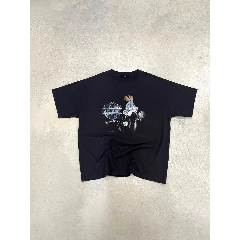 VTG T Shirts Men Creative Pure Cotton High-Street Fashion