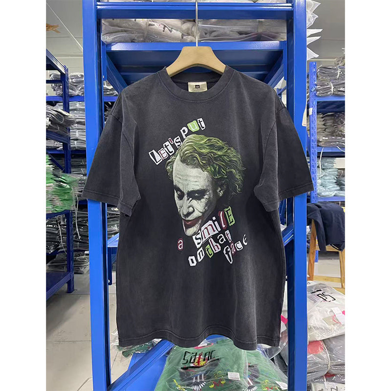VTG T Shirts Men Creative Pure Cotton High-Street Fashion