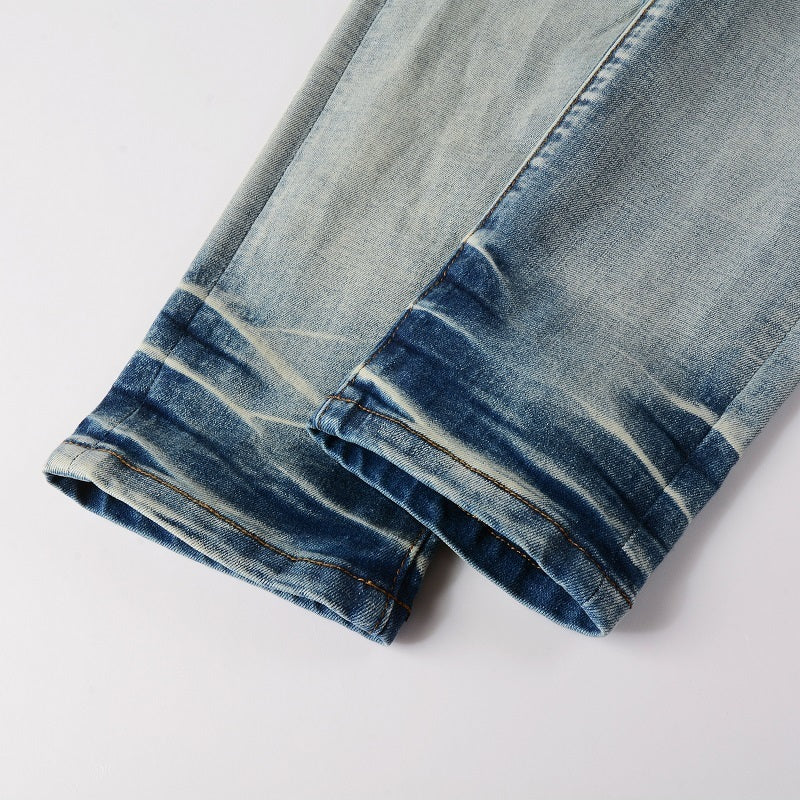 Men Trendy Jeans High-street trendy apparel