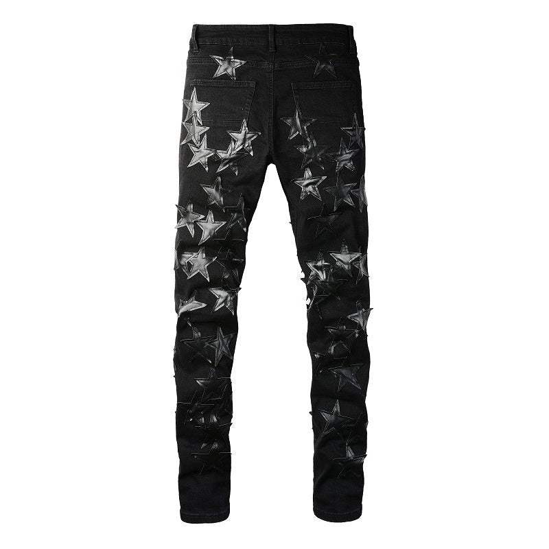 Men Trendy Jeans High-street trendy apparel