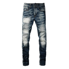 Men Trendy Jeans High-street trendy apparel
