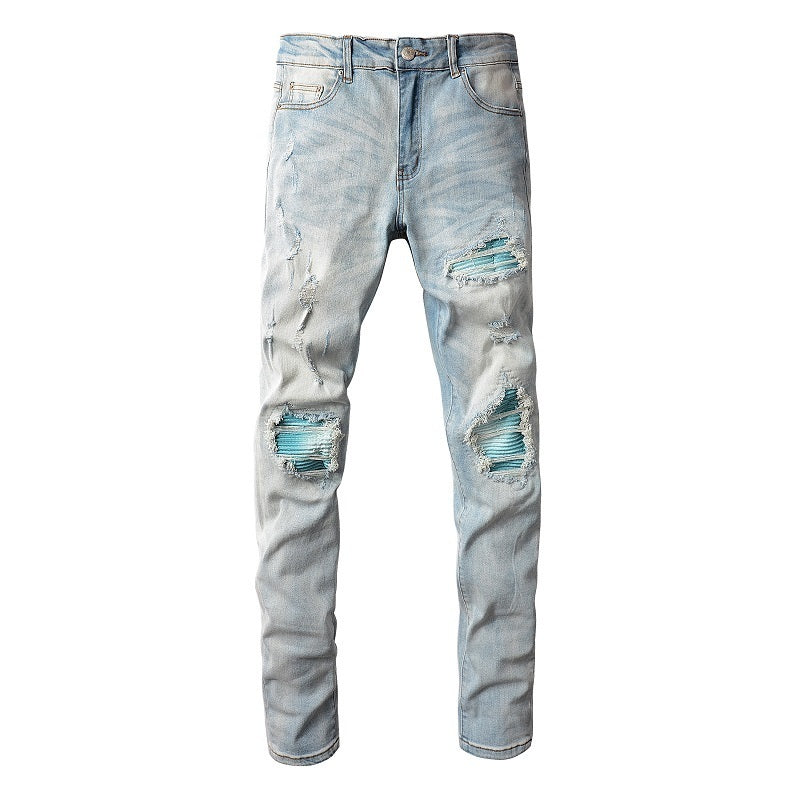 Men Trendy Jeans High-street trendy apparel