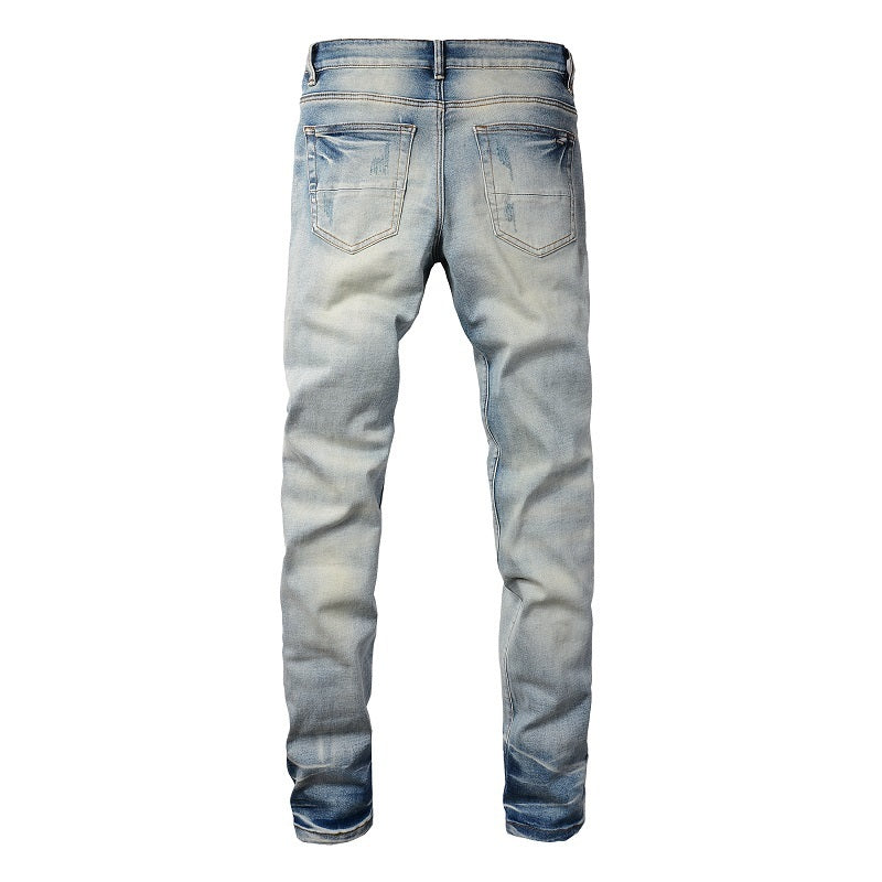 Men Trendy Jeans High-street trendy apparel