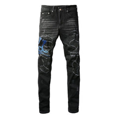 Men Trendy Jeans High-street trendy apparel