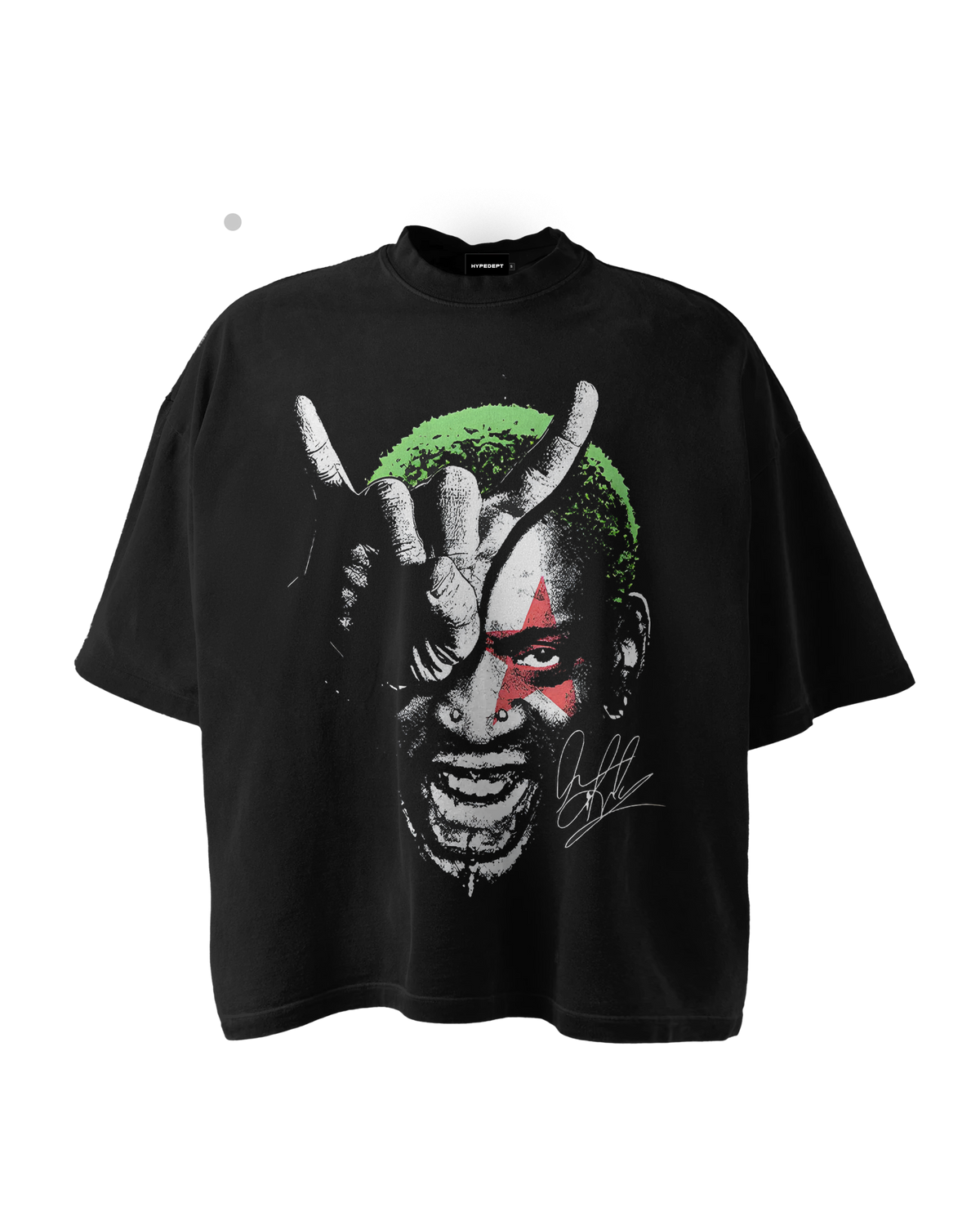 'RODMAN V' GRAPHIC TEE