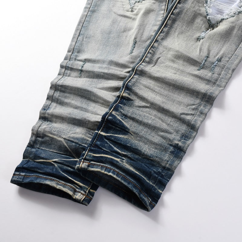Men Trendy Jeans High-street trendy apparel