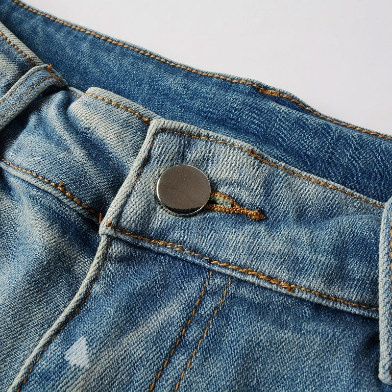 Men Trendy Jeans High-street trendy apparel