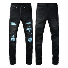 Men Trendy Jeans High-street trendy apparel