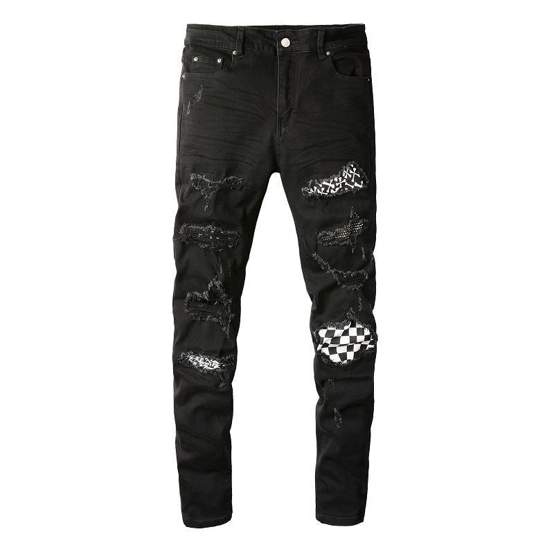 Men Trendy Jeans High-street trendy apparel