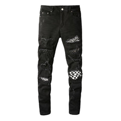 Men Trendy Jeans High-street trendy apparel