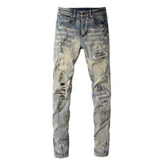 Men Trendy Jeans High-street trendy apparel