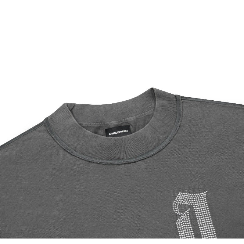 VTG T Shirts Men Creative Pure Cotton High-Street Fashion