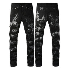 Men Trendy Jeans High-street trendy apparel