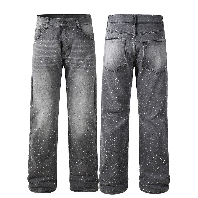 Men Trendy Jeans High-street trendy apparel