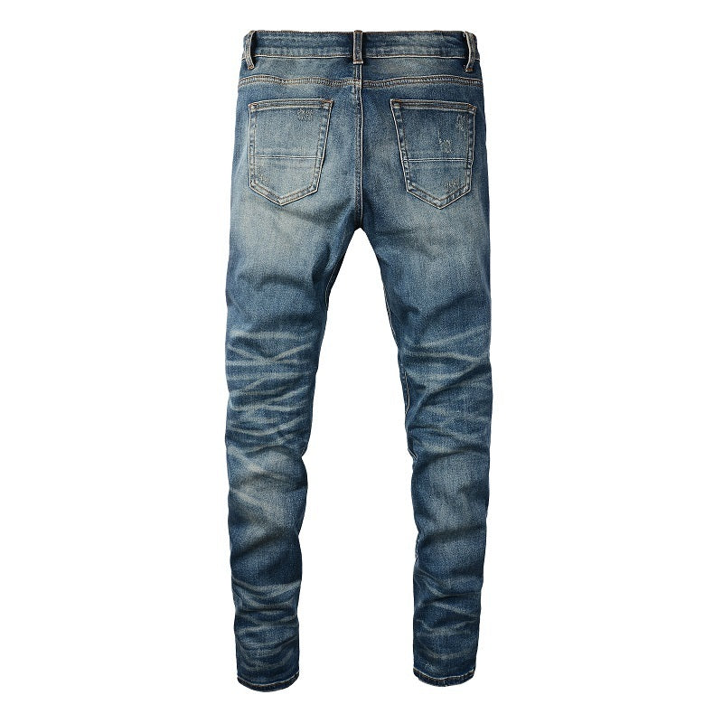 Men Trendy Jeans High-street trendy apparel