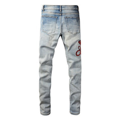 Men Trendy Jeans High-street trendy apparel