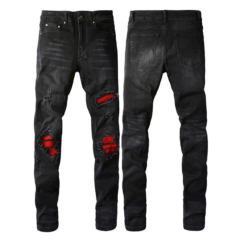 Men Trendy Jeans High-street trendy apparel