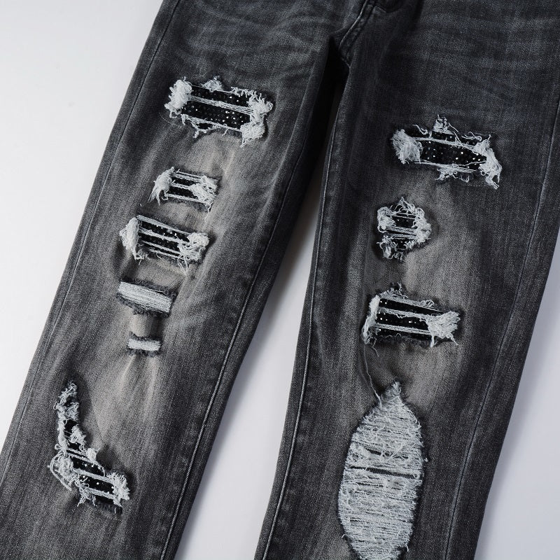 Men Trendy Jeans High-street trendy apparel