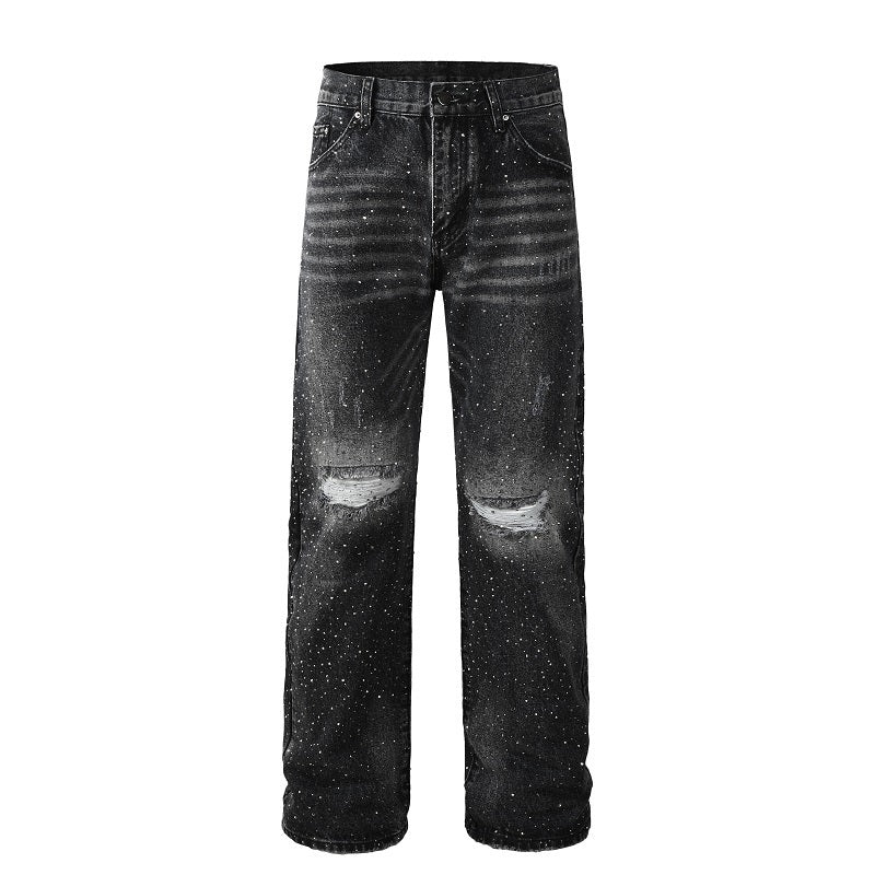 Men Trendy Jeans High-street trendy apparel