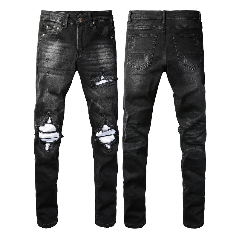 Men Trendy Jeans High-street trendy apparel