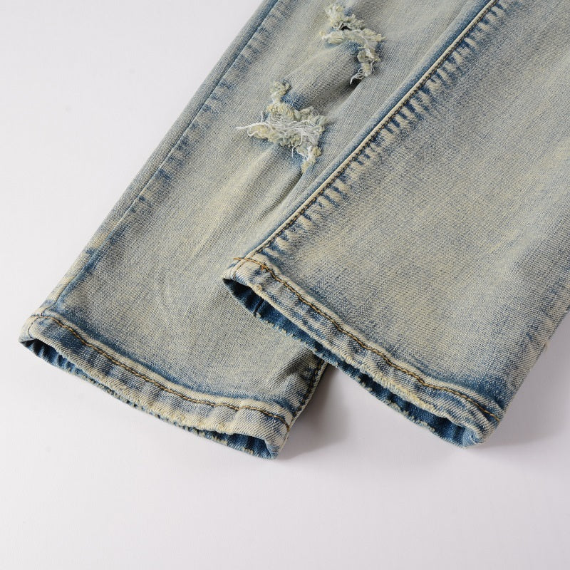 Men Trendy Jeans High-street trendy apparel