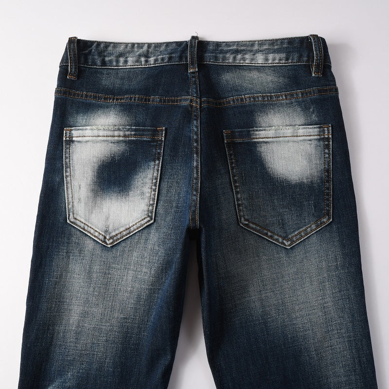 Men Trendy Jeans High-street trendy apparel