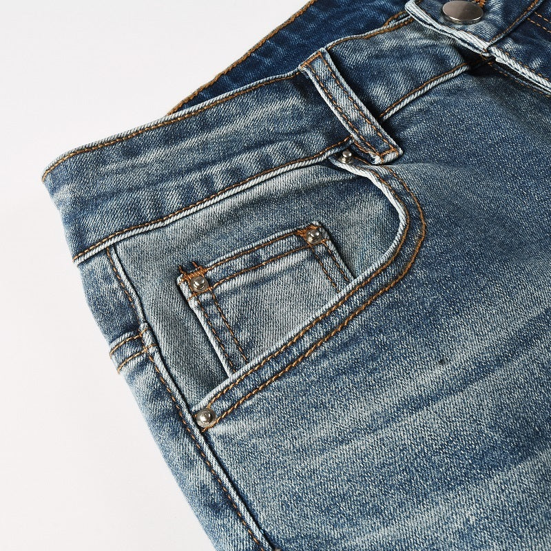 Men Trendy Jeans High-street trendy apparel