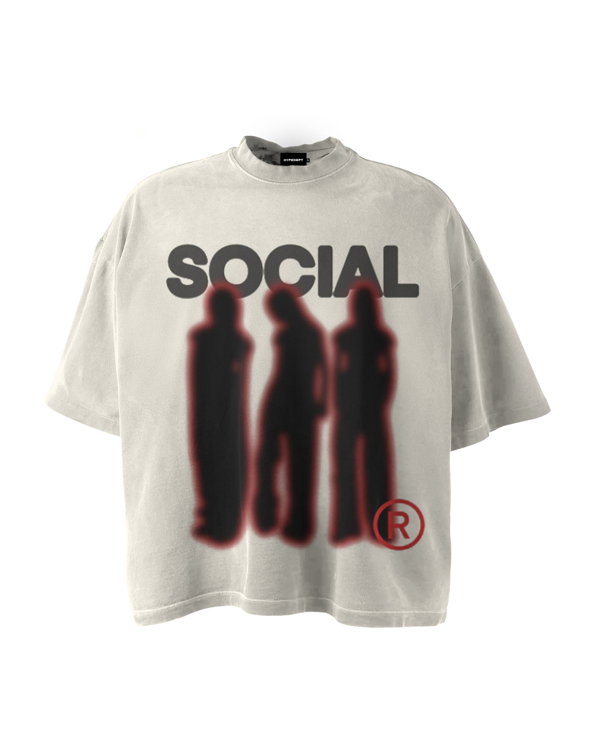 'SOCIAL' GRAPHIC TEE