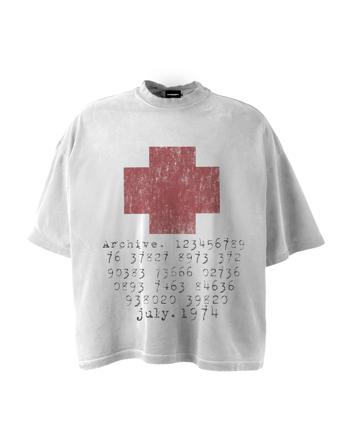 'JULY1974' GRAPHIC TEE